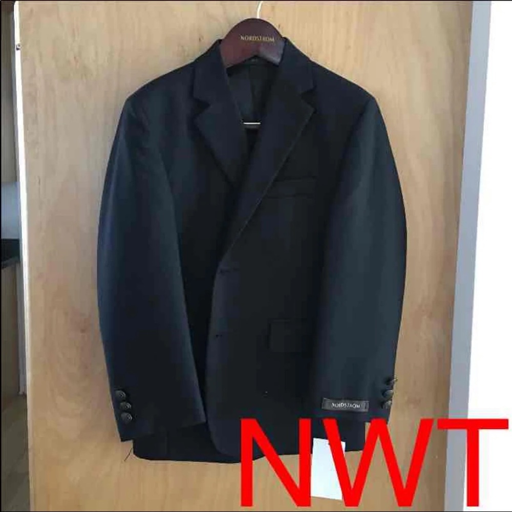 NWT Boys Nordstrom Navy Blazer